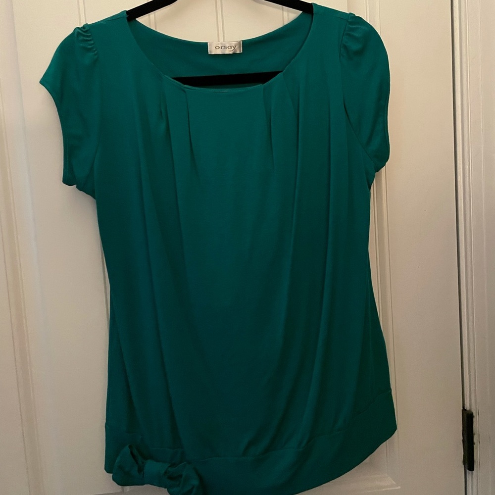 Blouse with bow